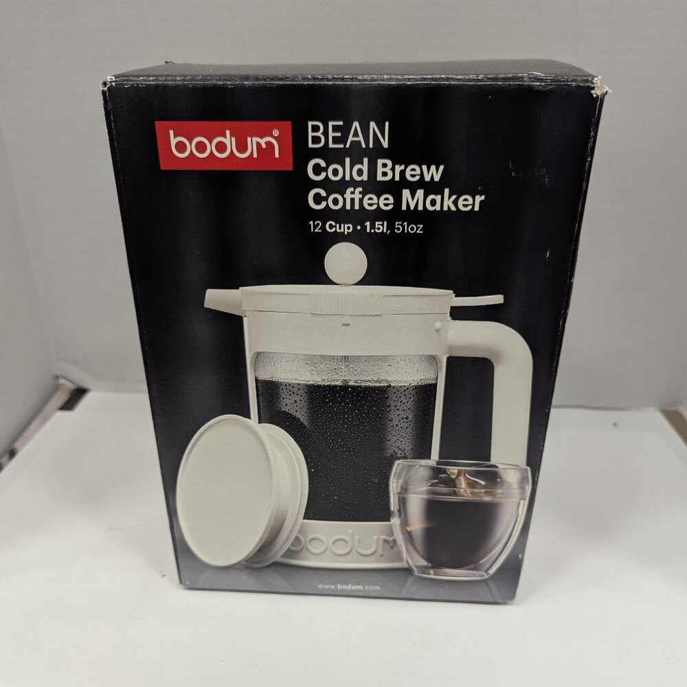 Bodum Black and White Cold Brew Coffee Maker